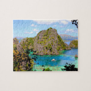 Puzzle Lac Kayangan à Palawan Philippines