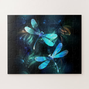 Puzzle Lac Libellules Lumineuses