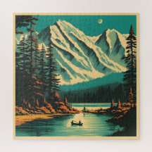 Lac Louise Parc National Banff Voyage Rétro