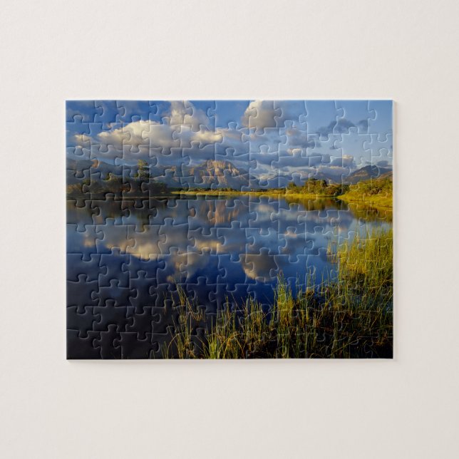 Puzzle Lac Maskinonge dans le parc national des Lacs-Wate (Horizontal)