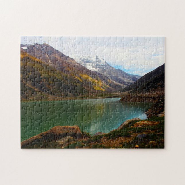 Puzzle Lac Saiful Muluk Pakistan. (Horizontal)