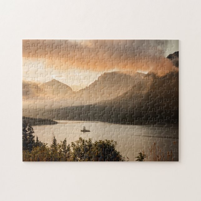 Puzzle Lac St. Mary| Parc national des Glaciers, Montana (Horizontal)