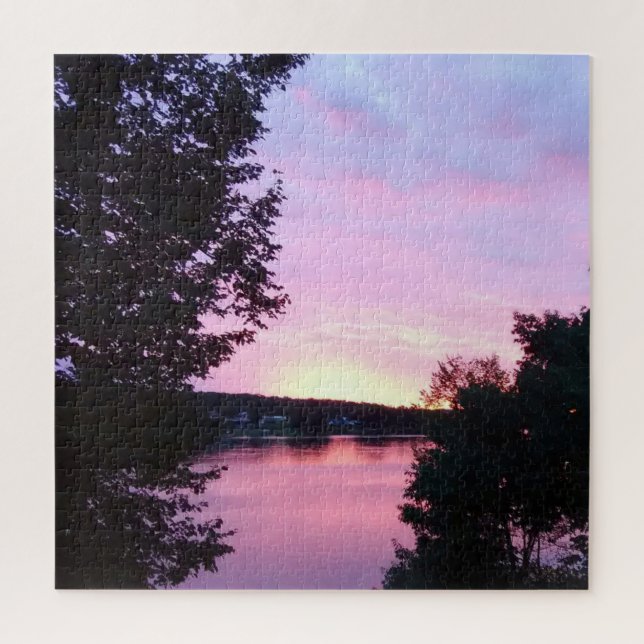 Puzzle Lac Sunrise de l'Ozarks (Vertical)