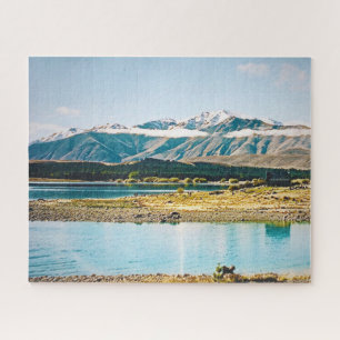 Puzzle Lac Tekapo Nouvelle-Zélande Voyage sur l'île du Su