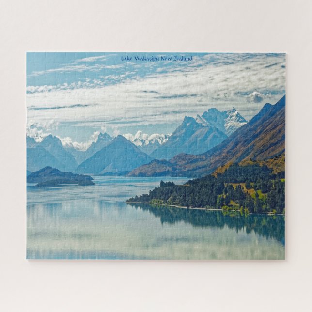 Puzzle Lac Wakatipu Nouvelle-Zélande (Horizontal)