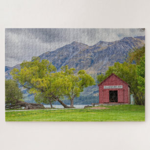 Puzzle Lac Wakatipu Paysage Glenorchy Nouvelle-Zélande