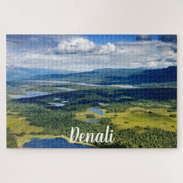 Puzzle Lacs pittoresques de Denali (Horizontal)