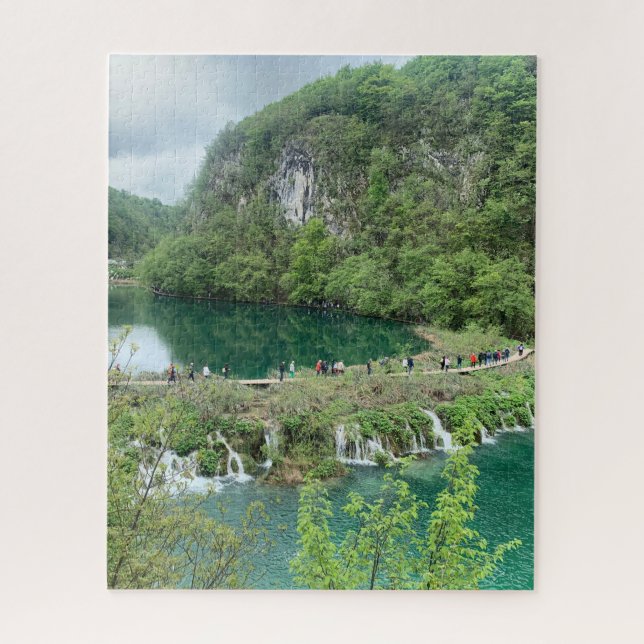 Puzzle Lacs Plitvice (Vertical)