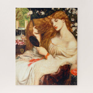 Puzzle Lady Lilith (Stunning Beauty with Long Red Hair)