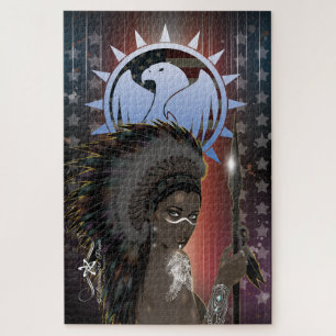 Puzzle Lady Sioux