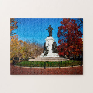 Puzzle Lafayette Park Washington DC.
