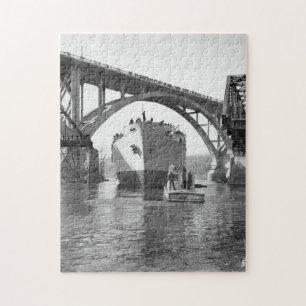 Puzzle L'Agawam sous le pont Mendota 252 pièces