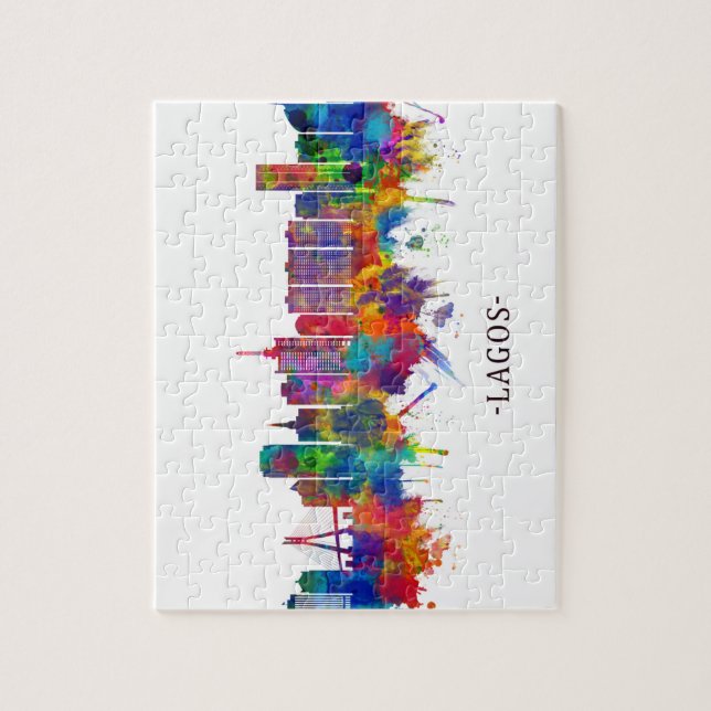 Puzzle Lagos Nigeria (Vertical)