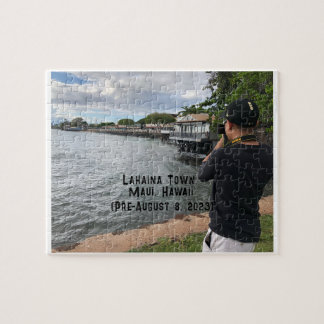 Puzzle Lahaina Town, Maui, Hawaii (Avant le 8 août 2023)