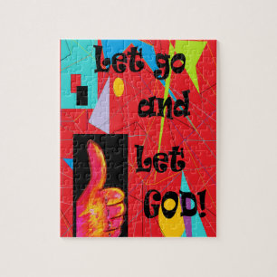 Puzzle Laissé allez laisser Dieu