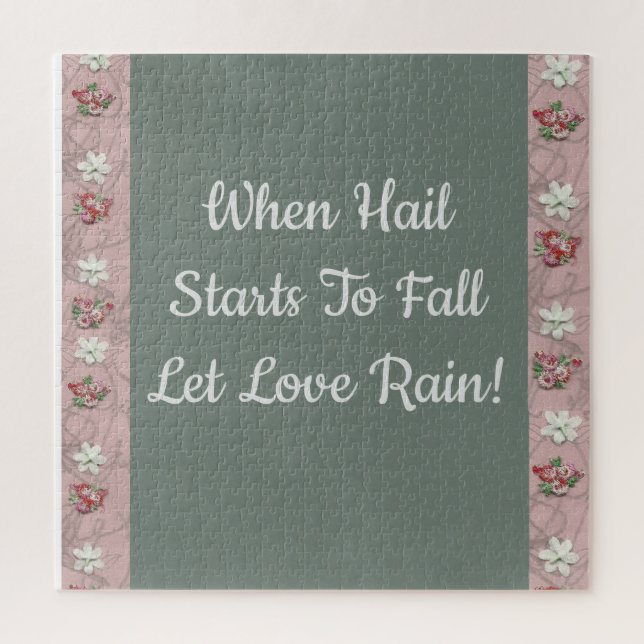 Puzzle Laisse Love Rain ! (Vertical)