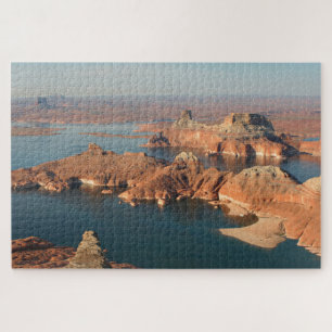 Puzzle Lake Powell, Glen Canyon, tôt le matin