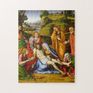 Puzzle Lamentation par Andrea Solario