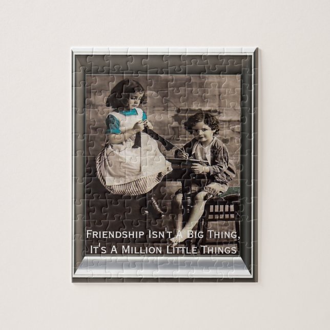 Puzzle L'amitié n'est pas une grande chose (Vertical)