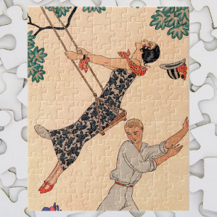 Puzzle L'amour Art Déco vintage, La Swing de George Barbi