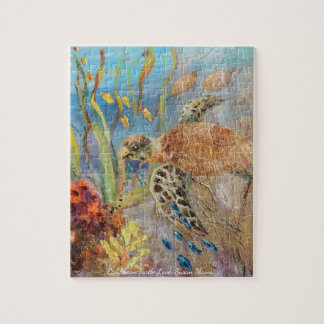 Puzzle L'amour de la tortue des Caraïbes par Susan Mains