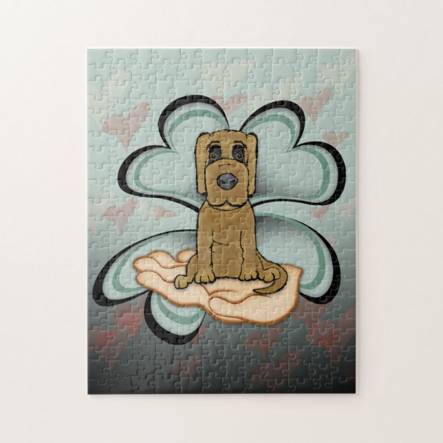 Puzzle L'amour des chiots (Vertical)