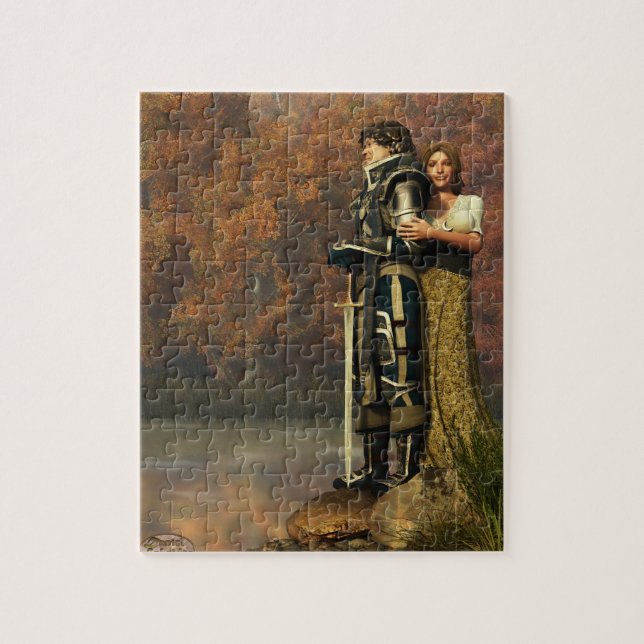 Puzzle Lancelot et Guinevere (Vertical)