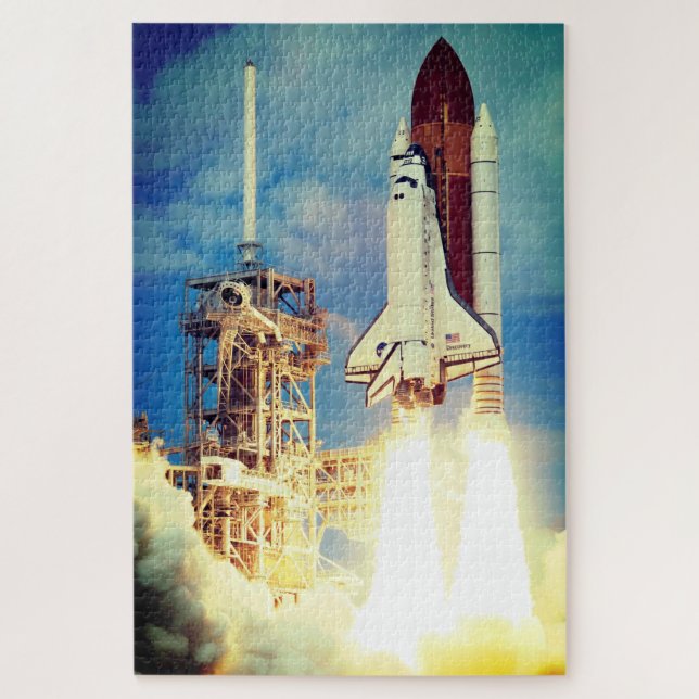 Puzzle Lancement de la découverte de navette spatiale (Vertical)