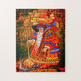 Puzzle L'Ancien sorcier Marcher Son Escargot