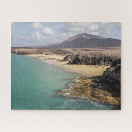 Puzzle Landschaft von Lanzarote - Papagayo