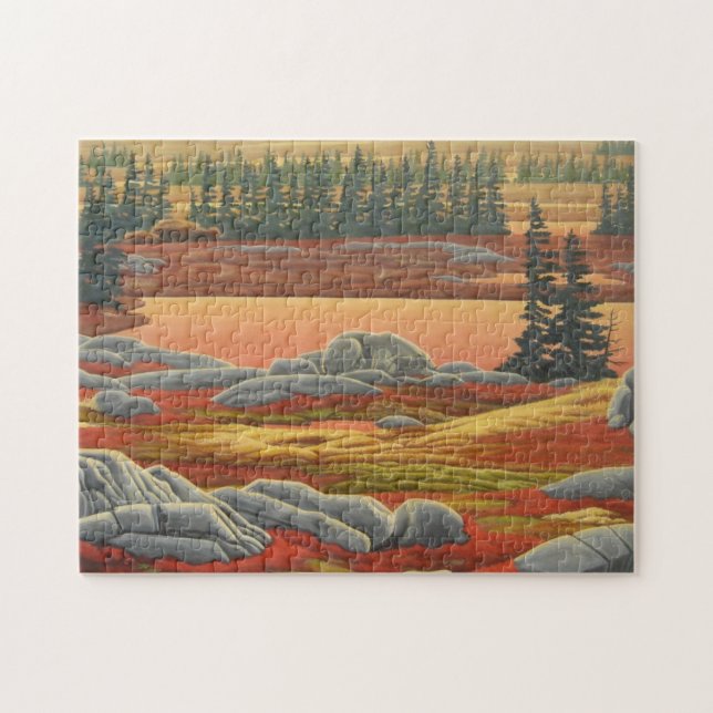 Puzzle Landschaftsmalerei - Puzzle Art's Polar Bea (Horizontal)