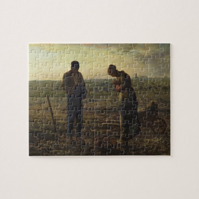 Puzzle L'Angelus de Jean-François Millet (Horizontal)