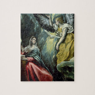 Puzzle L'annonce, c.1575 (huile sur la toile)