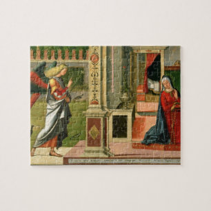 Puzzle L'annonce (huile sur panneau) (détail de 120955)