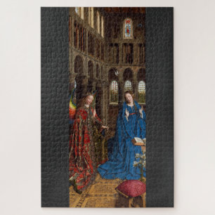 Puzzle L'Annonciation de Van Eyck Premium Lumière Cathédr