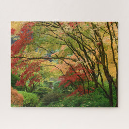 Puzzle Lanterne en automne à Portland Jardin Japonais