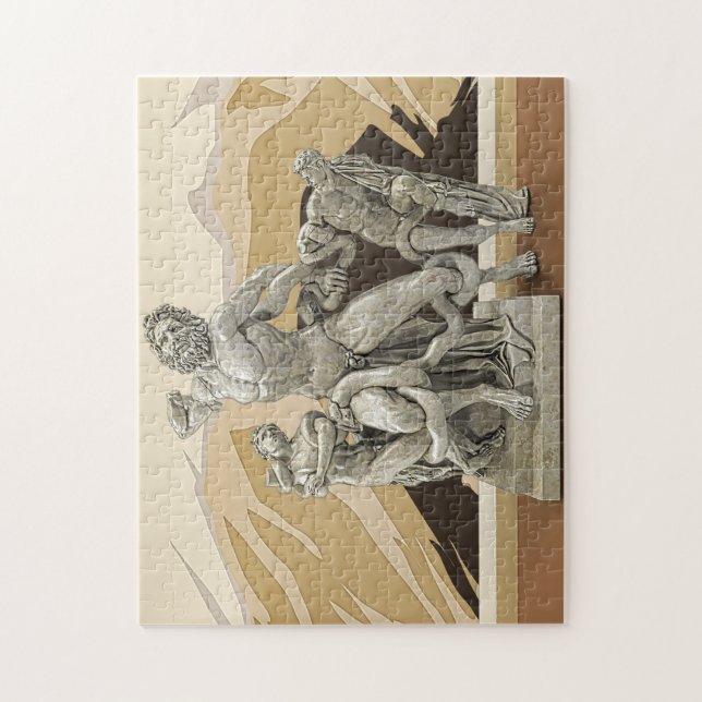 Puzzle Laocoon et ses fils Sculpture ancienne (Vertical)