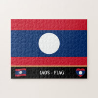 Laos Drapeau & Laos / Laos
