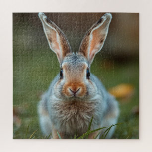 Puzzle Lapin russe bleu,