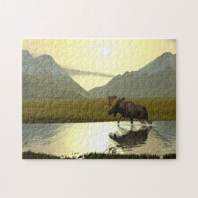 Puzzle L'après-midi Moose (Horizontal)
