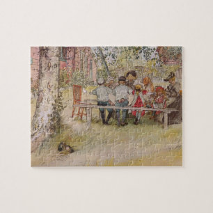Puzzle Larsson : Petit déjeuner sous le grand bouleau