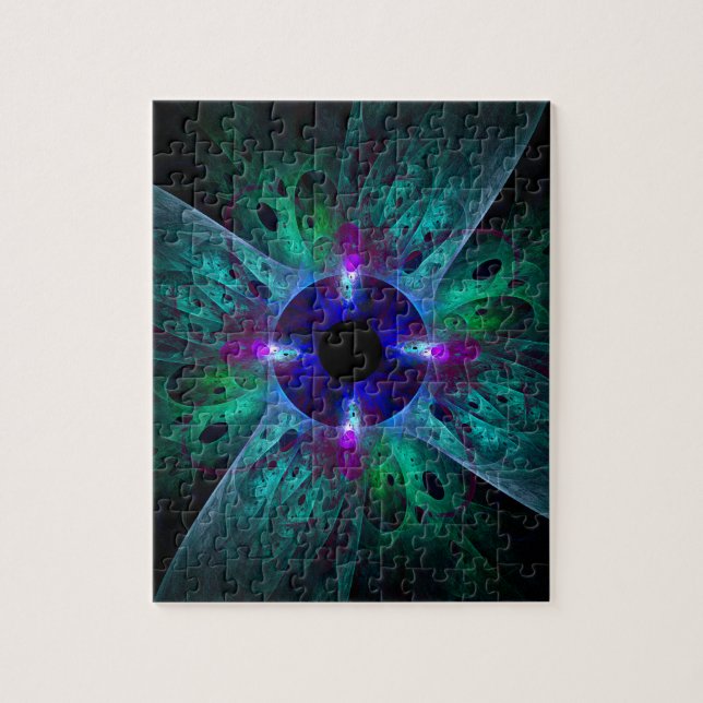 Puzzle L'art Abstrait des yeux (Vertical)