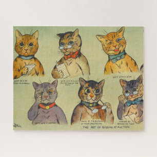 Puzzle L'art de la soumission aux enchères par Louis Wain