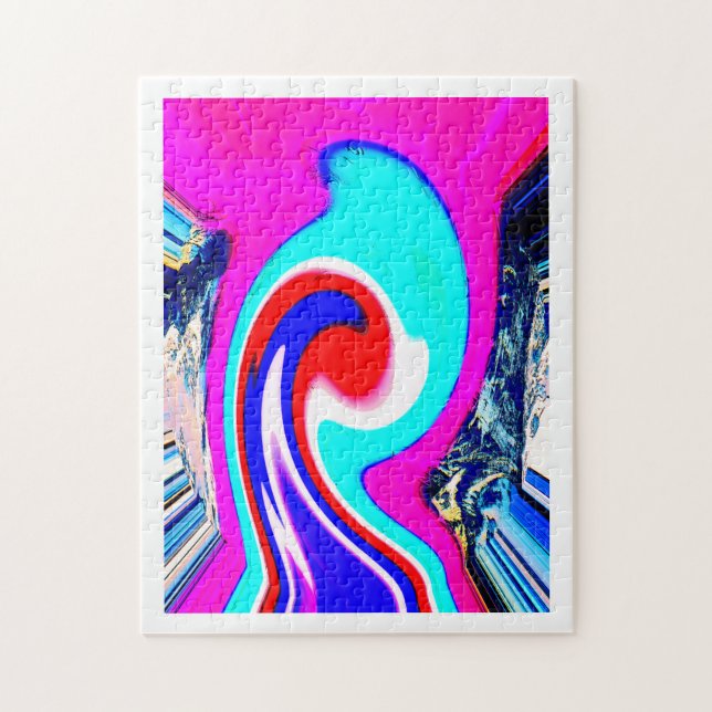 Puzzle L'art des éléments de la Terre sauvage (Vertical)