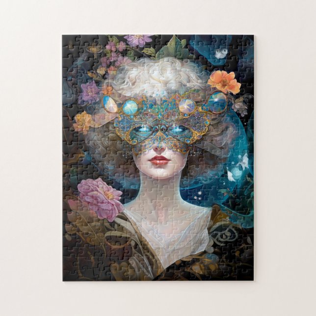 Puzzle L'art d'Imaginaire de la dame masquée (Vertical)