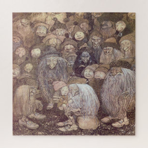 Puzzle L'art du troll de John Bauer
