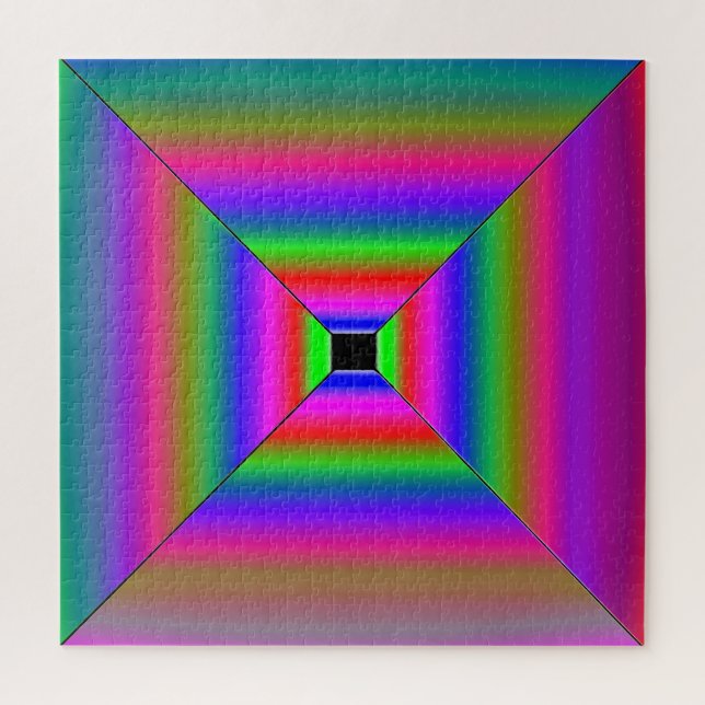 Puzzle L'art en mosaïque Abstraite (Vertical)