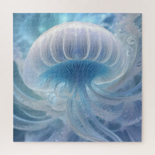 Puzzle L'Art Fractal De La Méduse Sous La Mer,