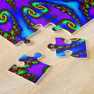 Puzzle L'art numérique dynamique kaléidoskope