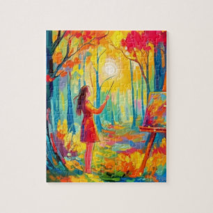 Puzzle L'artiste brillant